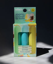 Rebels Refinery - 3 Pack Stick Lip Balms NEW!