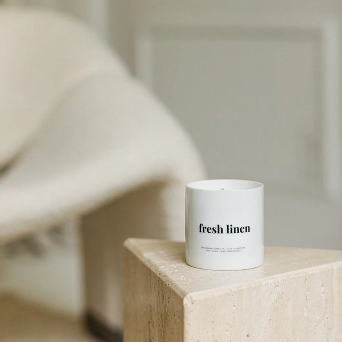 Terradomi - Fresh Linen Soy Candle NEW!