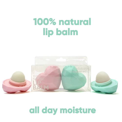 Rebels Refinery - 2 Pack Heart Lip Balms NEW!