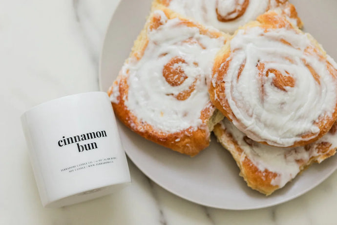 Terradomi - Cinnamon Bun Soy Candle NEW!