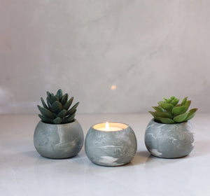 Scents by Fay - Tealight Holder + Succulent Pot NEW!