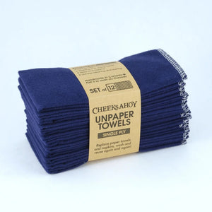 Cheeks Ahoy - Unpaper Towels SINGLE PLY STACKS NEW!