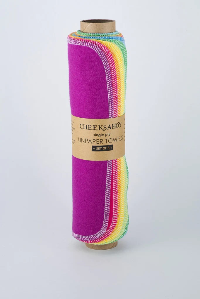 Cheeks Ahoy - Pre-Rolled Unpaper Towels SINGLE PLY
