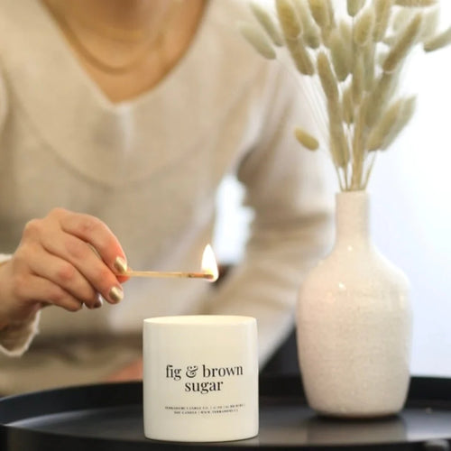 Terradomi - Fig + Brown Sugar Soy Candle NEW!