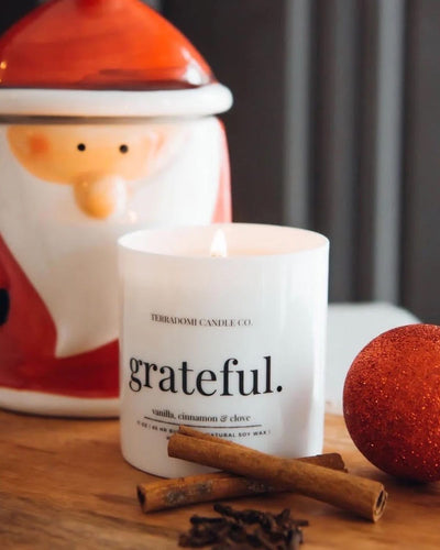 Terradomi - GRATEFUL Soy Candle NEW!
