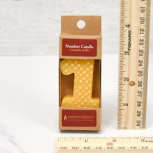 Honey Candles - Beeswax Number Party Candles