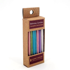 Honey Candles - Beeswax Birthday Candles