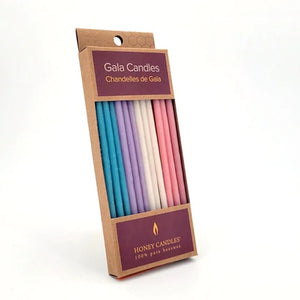 Honey Candles - Beeswax Gala Candles