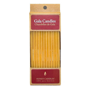Honey Candles - Beeswax Gala Candles