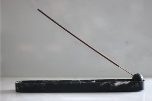 Incense Holder - Marble Finish Long