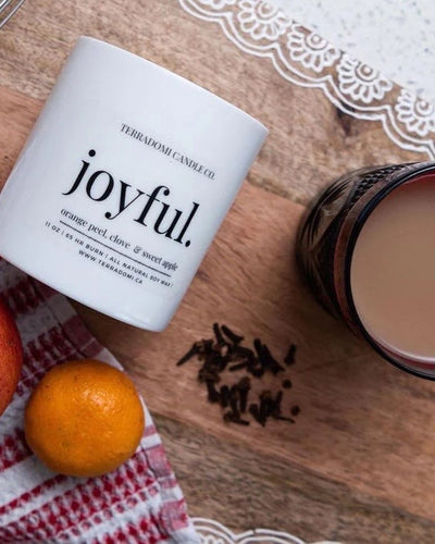 Terradomi - JOYFUL Soy Candle NEW!