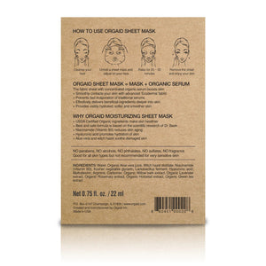 Orgaid Anti-Aging & Moisturizing Organic Sheet Mask