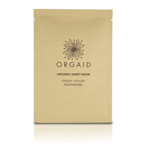 Orgaid Greek Yogurt & Nourishing Organic Sheet Mask