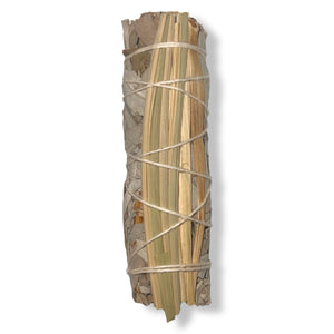 Faiza Naturals - Braided Sweetgrass with White Sage Bundles