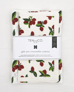 Ten & Co - Sponge Cloth + Tea Towel Gift Set