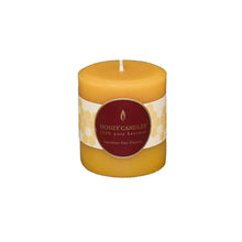 Honey Candles - Beeswax Round Pillars