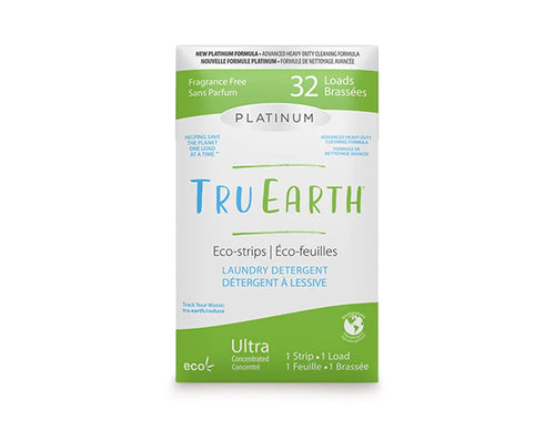 Tru Earth - PLATINUM Eco-strips Laundry Detergent (Fragrance Free)